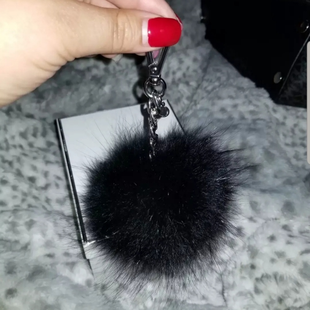 Michael Kors fur keychain